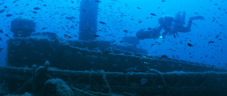 The wreck of the Salpi