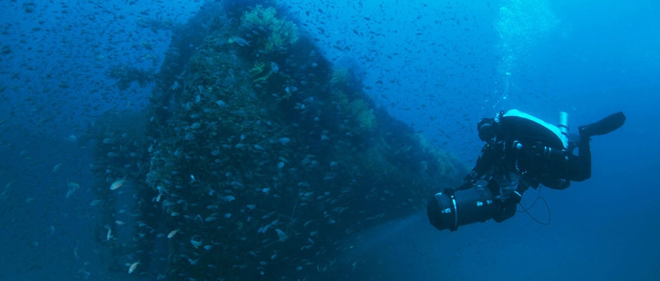 Global Underwater Explorers diving the SS Loredan